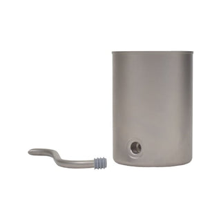 HIGHMOUNT ( ハイマウント ) デタッチャブルケトル 400 | アウトドア | ケトル | クッカー | ケース付 | 取り外し | コンパクト | 2way | 登山 | トレッキング | 45391 | はいまうんと | ソロキャンプ