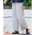KRIFF MAYER ( クリフメイヤー ) ユーズド風カラーパンツ | LADYS | W2535121 | レディース | ロングパンツ | 着やせ | オシャレ | アウトドア | お出かけ | ゆったり | ユーズド風 | すっきり | シンプル | 春 | くりふめいやー | カジュアル
