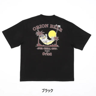 【 Duckster × ORION 】 RELAXED FIT S/STEE ハンモック Tシャツ 半袖 半袖Tシャツ バックプリント プリントT コラボ カジュアル 綿100％ コットン オリオンビール 沖縄 950210 ゆったり オーバーサイズ カットソー トップス ユニセックス メンズ レディース