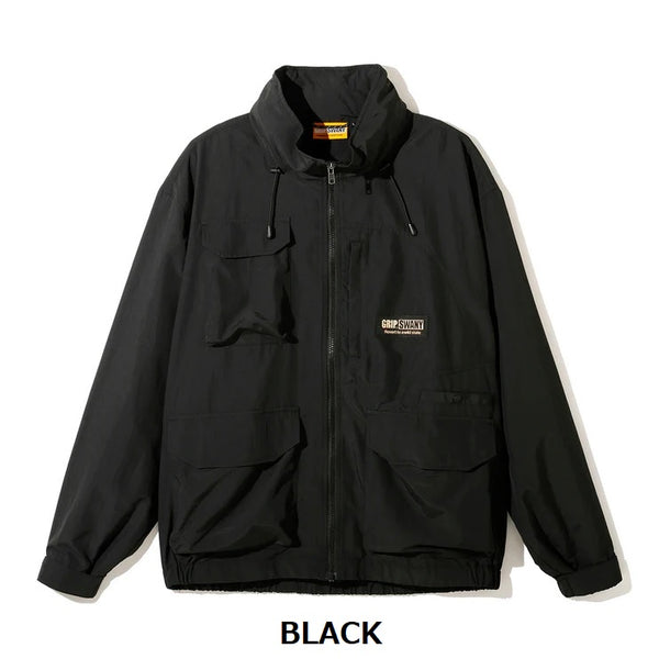 GRIP SWANY ( グリップスワニー ) 【 GSMJ-139 】 GS UTILITY JACKET | ジャケット | アウター | アウトドア | キャンプ | レジャー | 収納 | ポケット | 撥水 | ナイロン | メッシュ | ぐりっぷすわにー