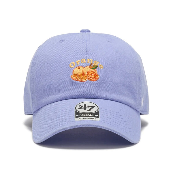'47 ( フォーティーセブン ) クリーンナップ FRUIT CLEAN UP キャップ 帽子 ベースボールキャップ メンズ レディース ユニセックス MLB フルーツ ロゴ 刺繍 コットン カーブバイザー サイズ調整 アジャスター カジュアル ストリート アウトドア 普段使い おしゃれ