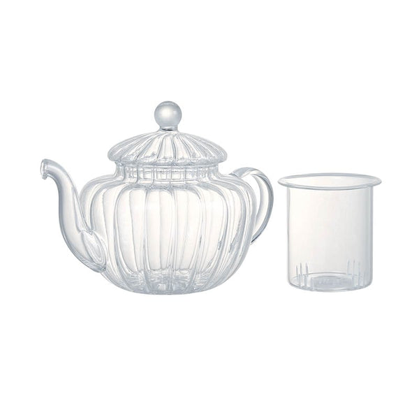 DULTON ( ダルトン ) GLASS TEA POT PUMPKIN ガラス ティー ポット パンプキン | かぼちゃ | ティーポット | キッチン | ティータイム | シンプル | 透明 | ダイニング | だるとん | S415-168