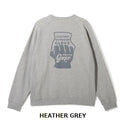 GRIP SWANY ( グリップスワニー ) 【 GSMCT-133 】 GS AZUMA CREW NECK | シャツ | Tシャツ | バックプリント | 長袖 | アパレル | コットン100% | 裏毛 | ロゴ | シンプル | オシャレ | ぐりっぷすわにー
