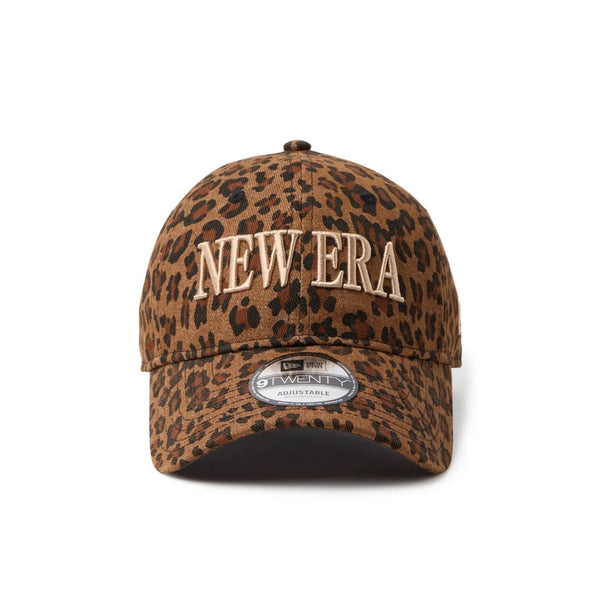 NEW ERA ( ニューエラ ) 9TWENTY Leopard ブラウン ベージュ | 帽子 | キャップ | アウトドア | ユニセックス | カーブドバイザー | クロスストラップ | サイズ調整 | お出かけ | キャンプ | 日除け | 日よけ | 14745069 | にゅーえら