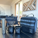 5050WORKSHOP ( フィフティフィフティワークショップ ) PORTABLE COFFEE SET Ver.2 | コーヒー | コーヒーセット | アウトドア | キャンプ | BBQ | ピクニック | コーヒーミル | ドリッパー | マグカップ | セット | TR025-5WS-4373 | TR025-5WS-4374