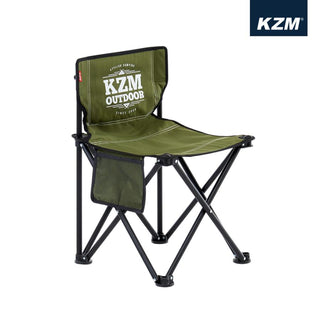 KZM OUTDOOR（カズミ アウトドア） カズミ シグネチャー カラー チェア アウトドア チェア  カーキ キャンプ K9T3C001