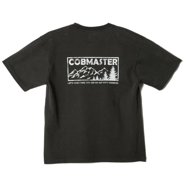 COBMASTER ( コブマスター ) COB PIGMENT MOUNTAIN TEE | シャツ | 半袖シャツ | Tシャツ | アパレル | トップス | ウェア | 81245500 | ピグメント染め | ワイドシルエット | シンプル | バックプリント