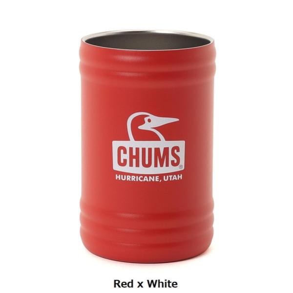 CHUMS ( チャムス ) キャンパーウェーブカンホルダー | アウトドア | BBQ | バーベキュー | キャンプ | 350ml缶 | ステンレス | 保冷 | 保温 | シンプル | ロゴ | プレゼント | ギフト | 可愛い | ボトルクーラー | CH62-2249 | ちゃむす