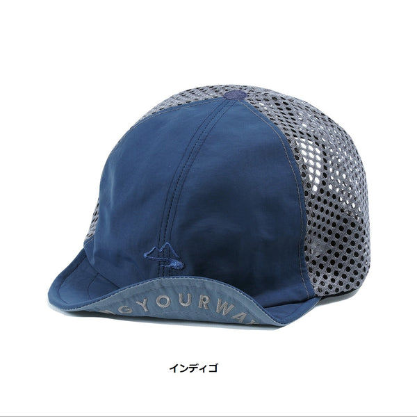 milestone ( マイルストーン ) original cap MSC-023 | 帽子 | キャップ | 登山 | キャンプ | オシャレ | トレッキング | 刺繍 | メッシュ | 快適 | 涼しい | 日よけ | サイズ調整 | まいるすとーん
