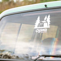 Ogawa ( オガワ ) ogawa カッティングステッカー | Sサイズ | Lサイズ | ブラック | ホワイト | アウトドア | キャンプ | 車 | 貼る | ロゴ | 転写式 | おがわ