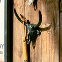 DULTON ( ダルトン ) BULL SKULL HOOK ブル　スカル フック | 雄牛 | アイアン製 | インテリア | かっこいい | 男前 | 実用性 | アンティーク | プレゼント | ギフト | S555-379ABK | だるとん