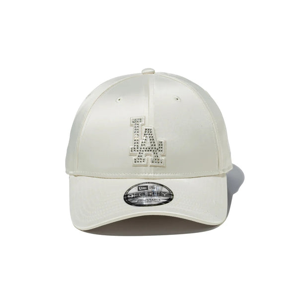 NEW ERA ( ニューエラ ) 9FORTY White Day Rhinestone ラインストーン ロサンゼルス・ドジャース クローム | 帽子 | キャップ | 日よけ | お出かけ | サイズ調整 | ユニセックス | クロスストラップ | にゅーえら | 14908244