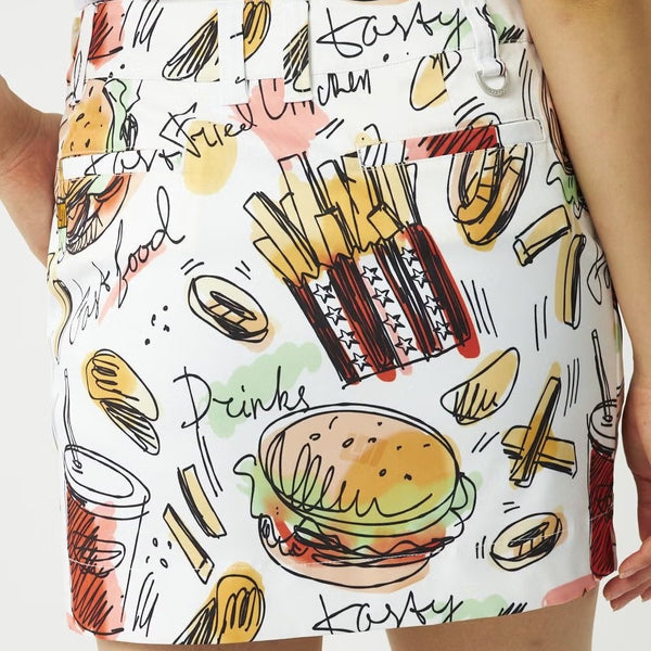 【 SALE 】 LOUDMOUTH ( ラウドマウス ) レディース ストレッチツイル 柄スカート | ゴルフ | スカート | 動きやすい | 764355 | 派手 | らうどまうす | 接触冷感 | 夏