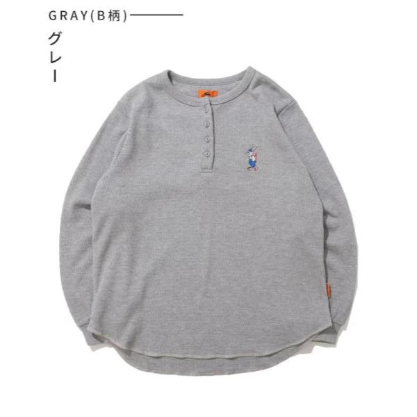 KRIFF MAYER ( クリフメイヤー ) ハニカムワッフルワンポイントロンT | LADYS | レディース | W2537820 | ウェア | トップス | ロンT | 長袖 | ワンポイント | Tシャツ | カジュアル | くりふめいやー