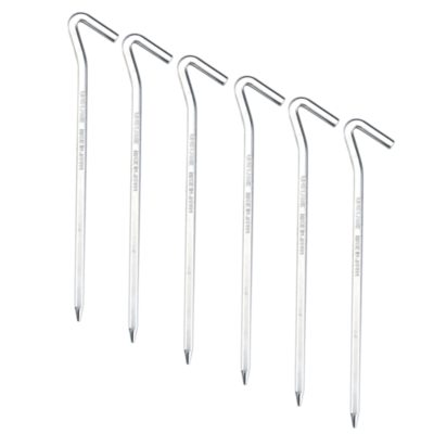 UNIFLAME ( ユニフレーム ) ジュラパワーペグ250 ( 6本セット ) ペグ | セット | 6本 | アウトドア | キャンプ | テント設営 | キャンプ用品 | アウトドア用品 | 軽い | 軽量 | 25cm | 長め | 682388 | ぺぐ | ゆにふれーむ