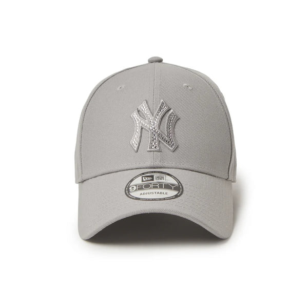 NEW ERA ( ニューエラ ) 9FORTY Rhinestone ラインストーン ニューヨーク・ヤンキース ブラック | ピンク | グレー | 帽子 | キャップ | 日よけ | ポリエステル | サイズ調整 | 14942634 | 14242633 | 14942635 | にゅーえら