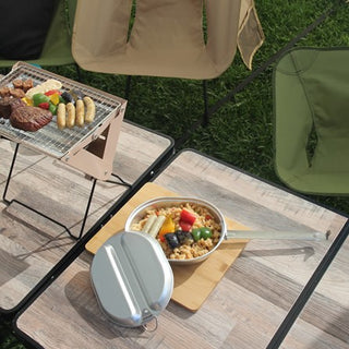 NORTH EAGLE ( ノースイーグル ) 丸型飯チン | ソロキャンプ | ソロクッカー | クッカー | 炊飯 | 料理 | 調理 | アルマイト加工 | 軽量 | 災害 | 防災 | アルミ | 食器 | 1合 | シンプル | NE1496