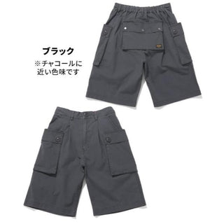 KRIFF MAYER ( クリフメイヤー ) モンキーショーツ | MENS | 2545112 | メンズ | ハーフパンツ | アウトドア | キャンプ | 無骨 | ヒップポケット | 大きめ | ポケット | 収納 | ゴム | ストレッチ | くりふめいやー | カジュアル