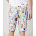 【 SALE 】LOUDMOUTH ( ラウドマウス ) メンズ ECOベントメッシュ 柄ショートパンツ | ハーフパンツ | パンツ | ゴルフ | ウェア | ゴルフウェア | 派手 | 吸汗速乾 | UV | 接触冷感 | 遮熱 | ストレッチ | 765303