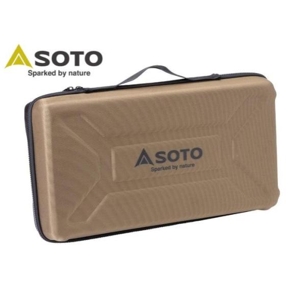 【 SALE 】SOTO ( ソト ) GRID ハードケース ST-5261 | 収納ケース | シンプル | アウトドア | キャンプ | CB缶 | 五徳 | ゴトク | 収納 | 持ち運び | バーナー | そと  | ツールケース