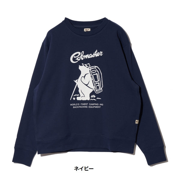 COBMASTER ( コブマスター ) COB FRONT LOGO SWEAT | 長袖 | スウェット | 冬 | ポケット | プリント | オシャレ | お出かけ | 81523400 | カジュアル | トップス | こぶますたー