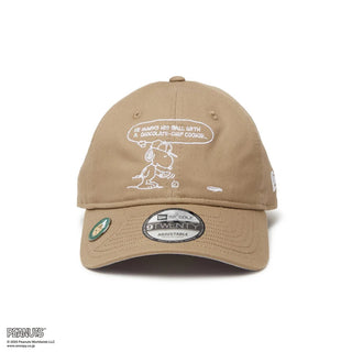 NEW ERA ( ニューエラ ) 9TWENTY On Par PEANUTS ピーナッツ クッキー ゴルフ | 帽子 | キャップ | スヌーピー | ユニセックス | コットン | 日よけ | シンプル | 刺繍 | にゅーえら | 14432183 | 14432182