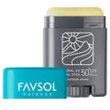 FAVSOL ( ファブソル ) NATURAL UV HERBAL STICK | 日焼け止め | SPF+50 | 顔用 | 体用 | アウトドア | スポーツ | レジャー | コンパクト | ウォータープルーフ | 登山 | ハイキング | フェス | ランニング | 汗に強い | ふぁぶそる