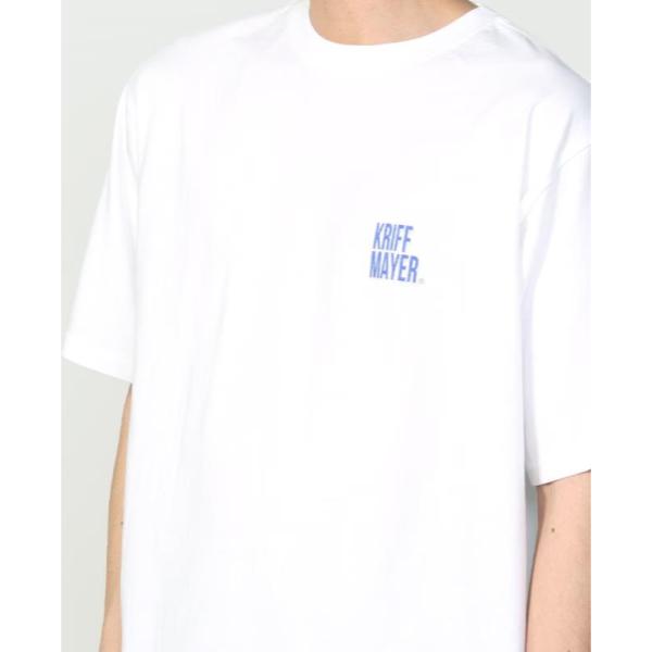 KRIFF MAYER ( クリフメイヤー ) ダジャレ半袖Tシャツ | デンワニデンワ | 2556303 | メンズ | ユニセックス | 半袖 | バックプリント | Tシャツ | 半袖Tシャツ | 綿100% | 夏服 | アパレル | トップス | くりふめいやー