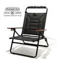 AS2OV ( アッソブ ) HIGH BACK RECLINING LOW ROVER CHAIR BLACK ハイバック リクライニング ロー ローバー チェア ブラック 392101-10NYLON POLYCARBONATE MULTI WALL POCKET ウォールポケット 151900R アウトドア キャンプ 小物収納 背面