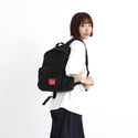Manhattan Portage ( マンハッタンポーテージ ) Big Apple Backpack バックパック | リュック | リュックサック | バッグ | MP1210 | 15L | ブラック | 黒色 | ダブルジップ | A4サイズ | 通勤 | 通学