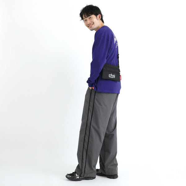 Manhattan Portage ( マンハッタンポーテージ ) Triple Zipper Pouch ポーチ | ショルダーバッグ | 2way | 便利 | 小物 | アウトドア | キャンプ | 散歩 | スマート | コンパクト | 薄い | 薄型 | TRIPLEZIPPOUCH