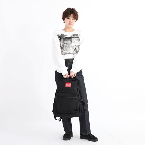 Manhattan Portage ( マンハッタンポーテージ ) Townsend Backpack バックパック | リュック | リュックサック | 通勤 | 通学 | ブラック | 黒色 | アウトドア | キャンプ | シンプル | パソコン収納 | 25L