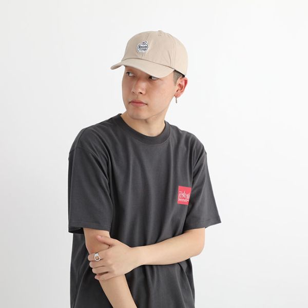 Manhattan Portage ( マンハッタンポーテージ ) Wappen 6 Panel Cap | キャップ | 帽子 | サイズ調整 | ユニセックス | アウトドア | レジャー | お出かけ | シンプル | MP189 | まんはったんぽーてーじ