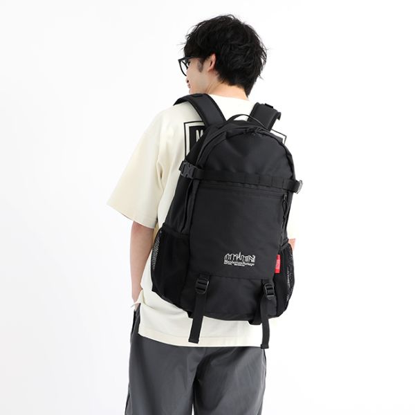 Manhattan Portage ( マンハッタンポーテージ ) Edge Packer Action Bag バックパック | リュックサック | リュック | 旅行 | アウトドア | キャンプ | 通勤 | 通学 | 黒色 | ブラック | MP2284CDRSP