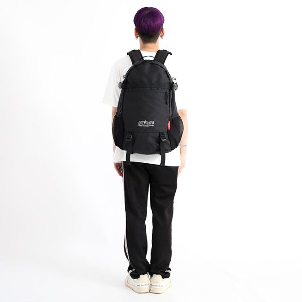 Manhattan Portage ( マンハッタンポーテージ ) Edge Packer Action Bag バックパック | リュックサック | リュック | 旅行 | アウトドア | キャンプ | 通勤 | 通学 | 黒色 | ブラック | MP2284CDRSP