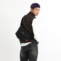 Manhattan Portage ( マンハッタンポーテージ ) Nylon Messenger Bag JR Back Pocket W/ Divider Magnet バッグ | メッセンジャーバッグ | アウトドア | キャンプ | MP1605JRBPDMGNT | マグネット開閉