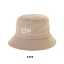Manhattan Portage ( マンハッタンポーテージ ) Washed Twill Bucket Hat | ハット | 帽子 | 日よけ | シンプル | ロゴ | コットン | バケットハット | バケハ | まんはったんぽーてーじ | コットンツイル | MP320