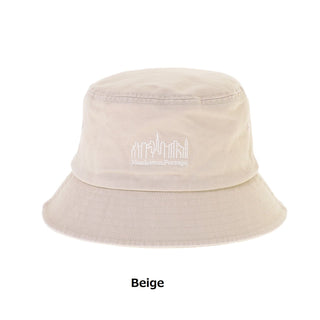 Manhattan Portage ( マンハッタンポーテージ ) Washed Twill Bucket Hat | ハット | 帽子 | 日よけ | シンプル | ロゴ | コットン | バケットハット | バケハ | まんはったんぽーてーじ | コットンツイル | MP320