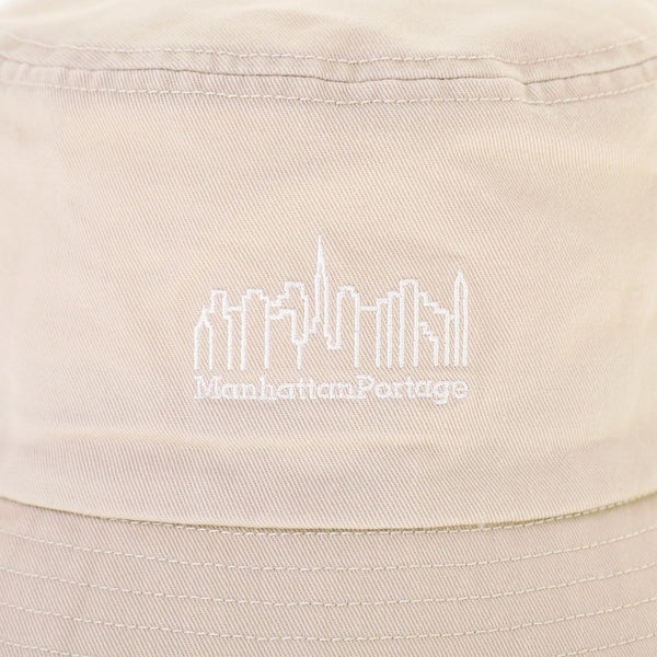 Manhattan Portage ( マンハッタンポーテージ ) Washed Twill Bucket Hat | ハット | 帽子 | 日よけ | シンプル | ロゴ | コットン | バケットハット | バケハ | まんはったんぽーてーじ | コットンツイル | MP320