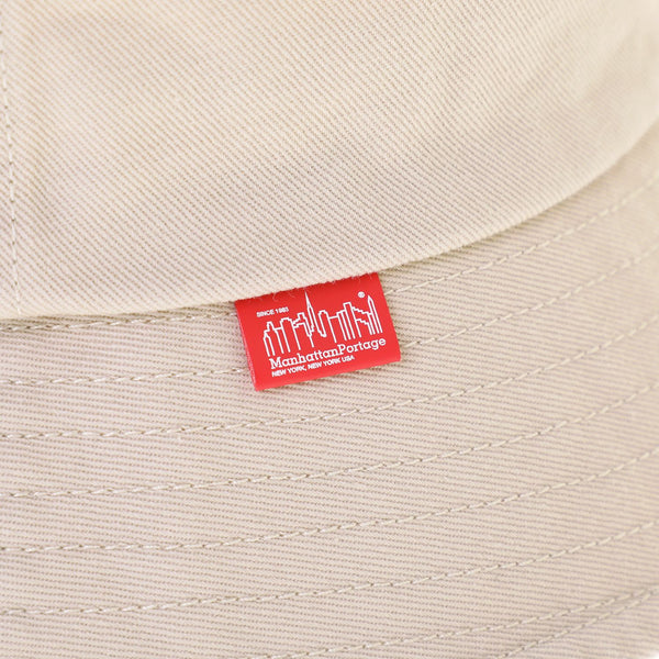 Manhattan Portage ( マンハッタンポーテージ ) Washed Twill Bucket Hat | ハット | 帽子 | 日よけ | シンプル | ロゴ | コットン | バケットハット | バケハ | まんはったんぽーてーじ | コットンツイル | MP320