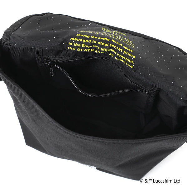 Manhattan Portage ( マンハッタンポーテージ ) NYLON MESSENGER BAG ( XXS ) BACK POCKET W/ DIVIDER MAGNET 2025 / STAR WARS | スターウォーズ | バッグ | メッセンジャーバッグ | MP1603BPDMGNTSTW25 | コラボ | 数量限定 | レジャー | アウトドア