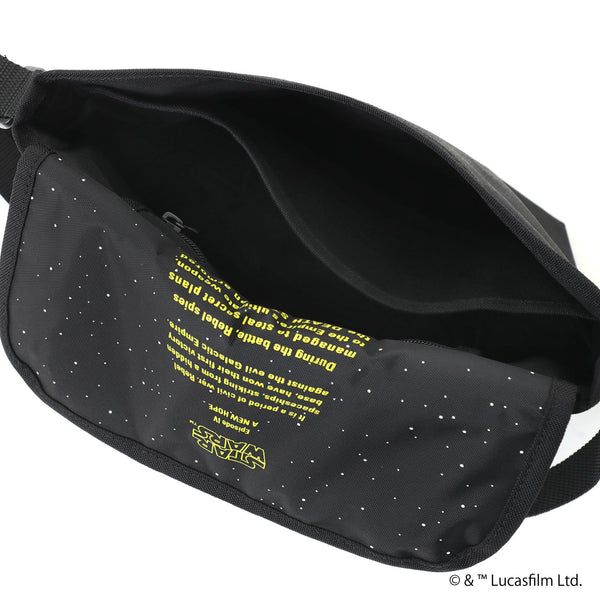 Manhattan Portage ( マンハッタンポーテージ ) NYLON MESSENGER BAG ( XXS ) BACK POCKET W/ DIVIDER MAGNET 2025 / STAR WARS | スターウォーズ | バッグ | メッセンジャーバッグ | MP1603BPDMGNTSTW25 | コラボ | 数量限定 | レジャー | アウトドア