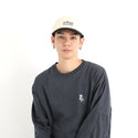 Manhattan Portage ( マンハッタンポーテージ ) Pigment Twill Suede Visor6P Cap | 帽子 | キャップ | シンプル | ツイル素材 | ロゴ | 刺繍 | オシャレ | お出かけ | カジュアル | ユニセックス | MP338 | まんはったんぽーてーじ