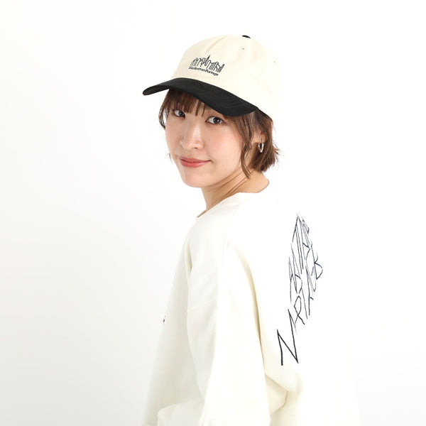 Manhattan Portage ( マンハッタンポーテージ ) Pigment Twill Suede Visor6P Cap | 帽子 | キャップ | シンプル | ツイル素材 | ロゴ | 刺繍 | オシャレ | お出かけ | カジュアル | ユニセックス | MP338 | まんはったんぽーてーじ