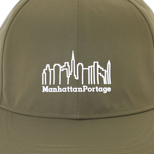 Manhattan Portage ( マンハッタンポーテージ ) Waterproof 3D Print Cap | キャップ | 帽子 | シンプル | ブラック | ネイビー | 防水 | 日よけ | UVカット | 紫外線対策 | ナイロン | アウトドア | キャンプ | MP340 | ユニセックス