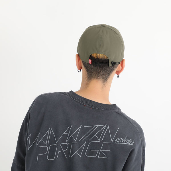 Manhattan Portage ( マンハッタンポーテージ ) Waterproof 3D Print Cap | キャップ | 帽子 | シンプル | ブラック | ネイビー | 防水 | 日よけ | UVカット | 紫外線対策 | ナイロン | アウトドア | キャンプ | MP340 | ユニセックス