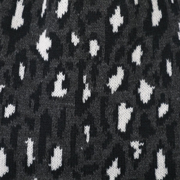 Manhattan Portage ( マンハッタンポーテージ ) Leopard Jacquard Knit Watch | 帽子 | ニット帽 | ビーニー | 冬 | オシャレ | レオパード | ニット帽 | 刺繍 | ヒョウ柄 | MP351 | まんはったんぽーてーじ