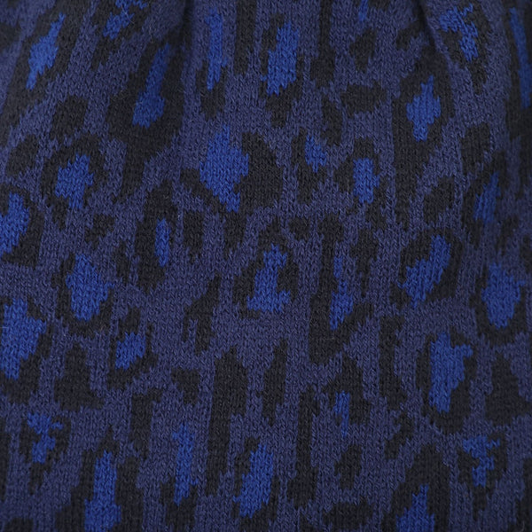 Manhattan Portage ( マンハッタンポーテージ ) Leopard Jacquard Knit Watch | 帽子 | ニット帽 | ビーニー | 冬 | オシャレ | レオパード | ニット帽 | 刺繍 | ヒョウ柄 | MP351 | まんはったんぽーてーじ