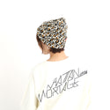 Manhattan Portage ( マンハッタンポーテージ ) Leopard Jacquard Knit Watch | 帽子 | ニット帽 | ビーニー | 冬 | オシャレ | レオパード | ニット帽 | 刺繍 | ヒョウ柄 | MP351 | まんはったんぽーてーじ
