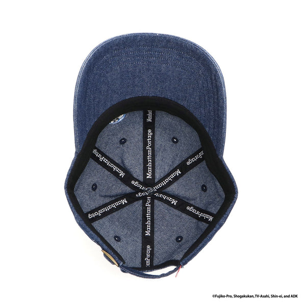 Manhattan Portage ( マンハッタンポーテージ ) Denim 6P Cap DORAEMON | ドラえもん | デニム | キャップ | 帽子 | デニムキャップ | サイズ調整 | オシャレ | MP331 | まんはったんぽーてーじ